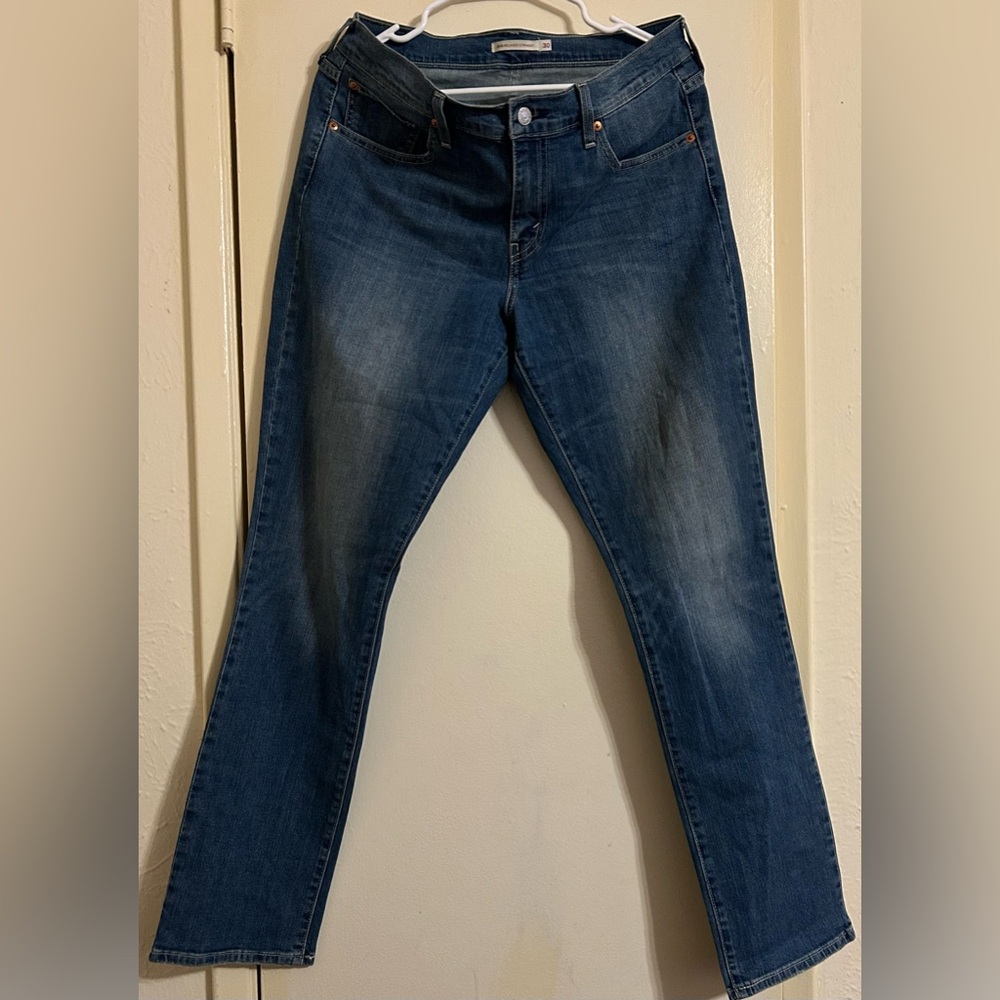 Levi’s 414 Relaxed Straight Blue Woman’s Jeans